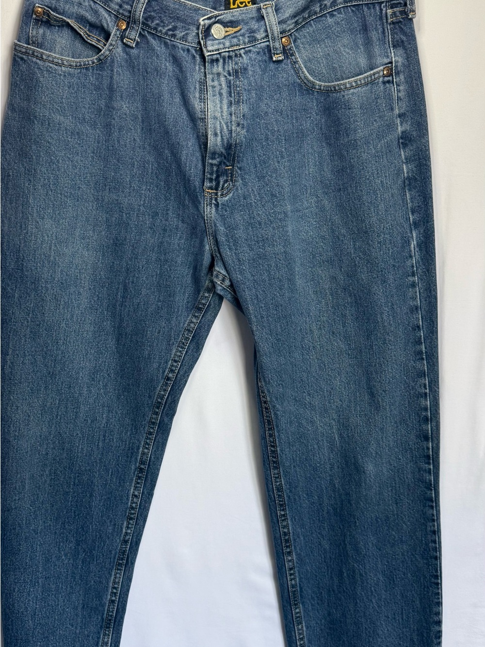 Lee Men's Relaxed Fit Jeans - Blue Denim